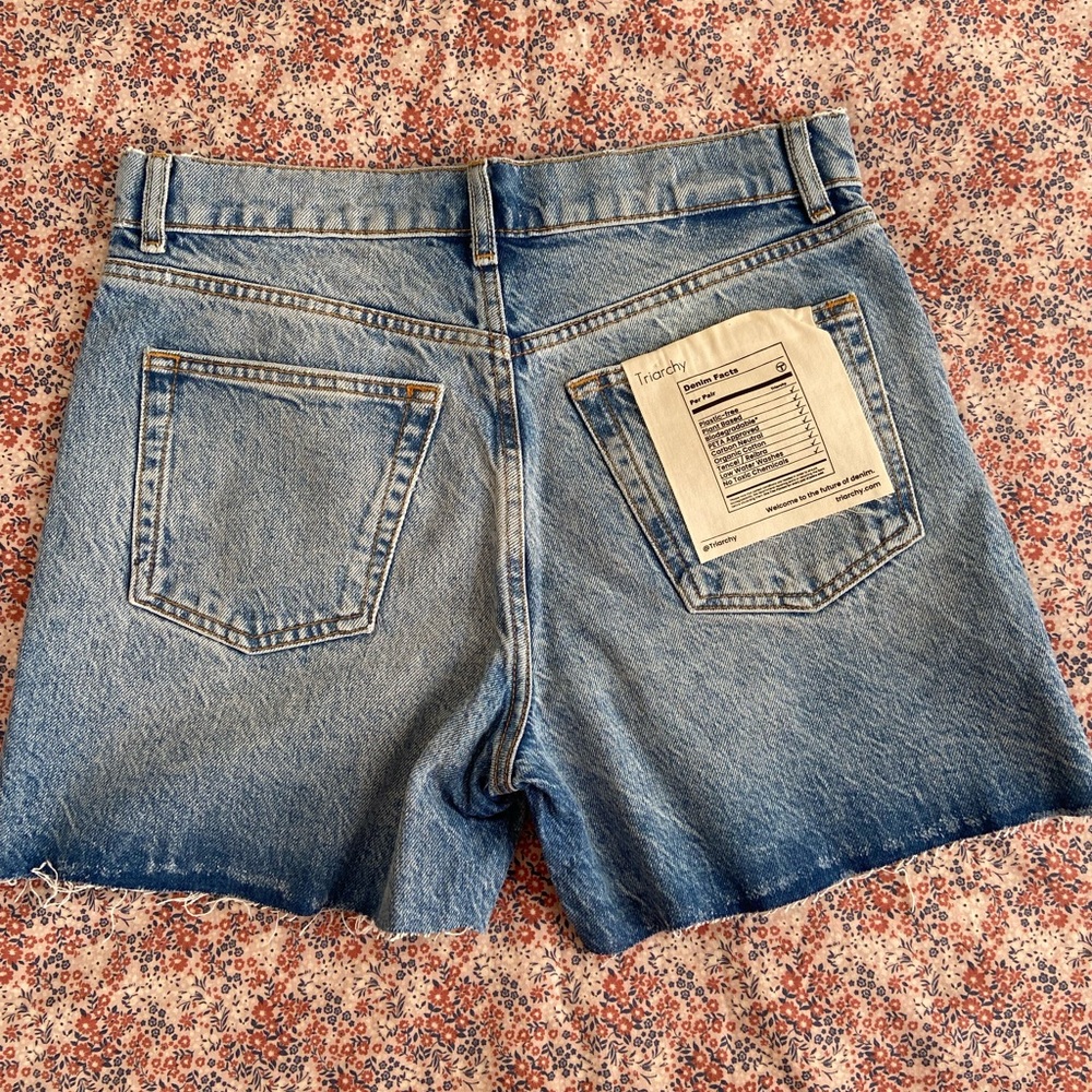 Triarchy High Rise Relaxed Shorts - Picture 4 of 4